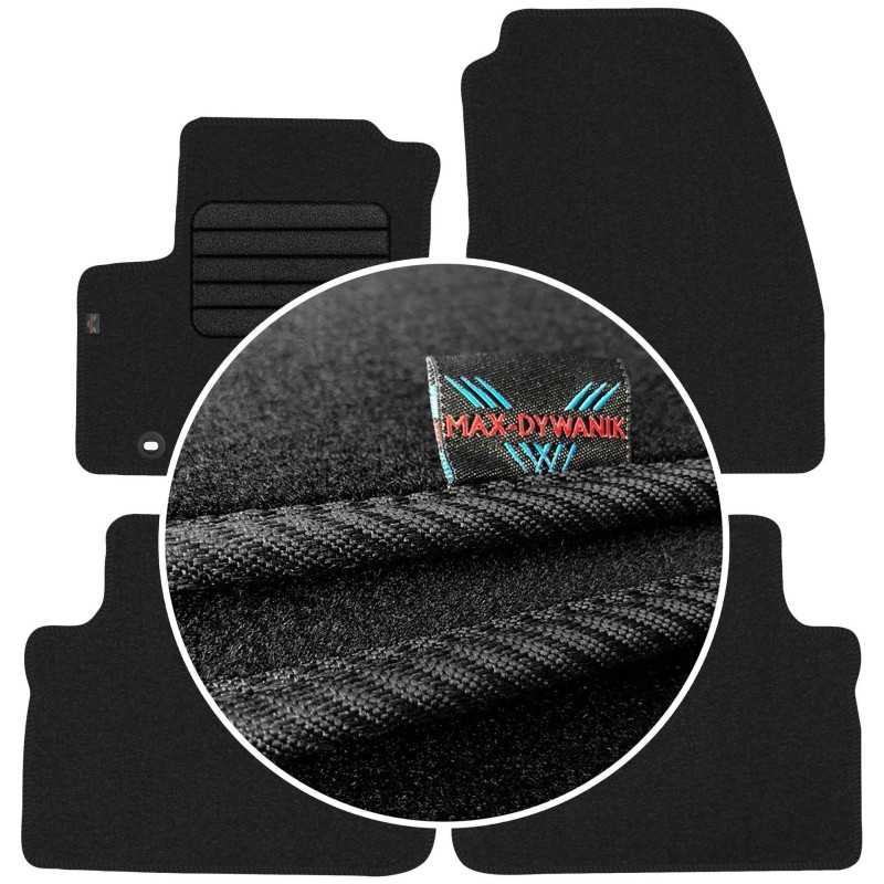 „Ford C-Max II“ 5 vietų 2010–2012 m. (be pakojos) veliūriniai kilimėliai MAX-DYWANIK