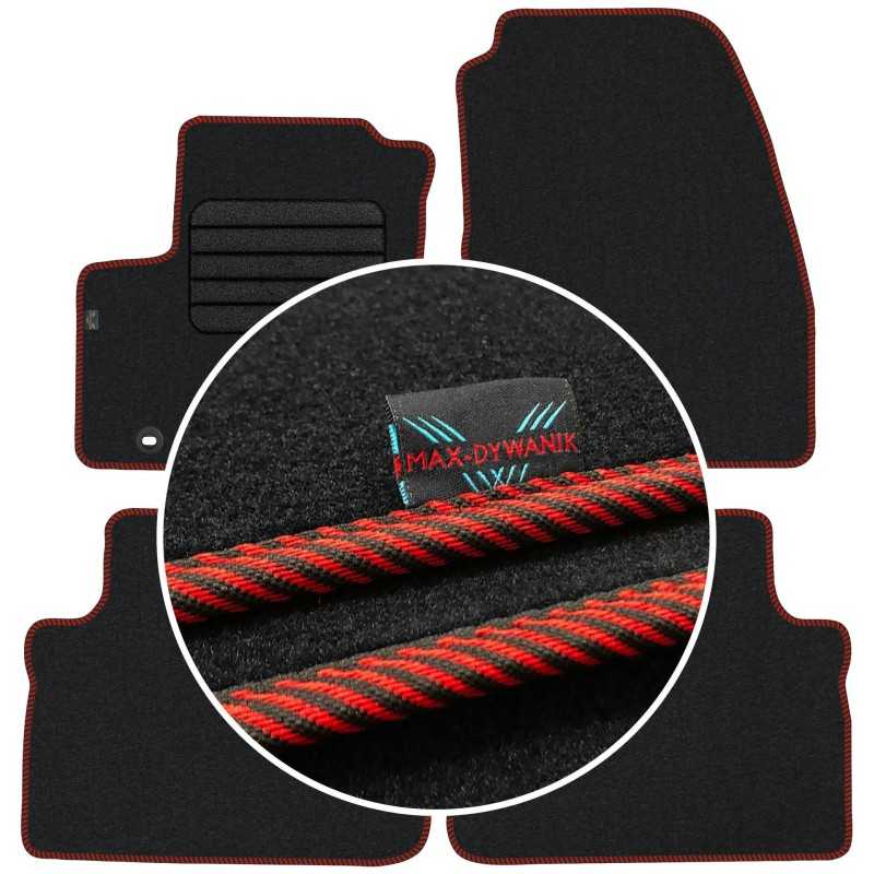 „Ford C-Max II“ 5 vietų 2010–2012 m. (be pakojos) veliūriniai kilimėliai MAX-DYWANIK