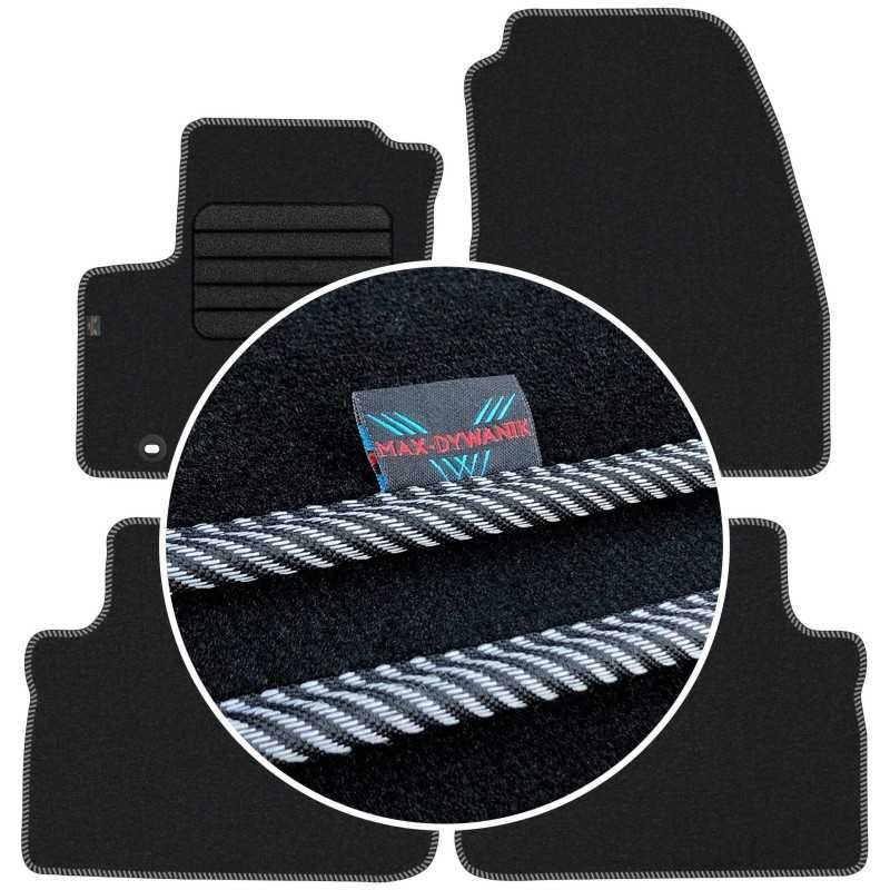 „Ford C-Max II“ 5 vietų 2010–2012 m. (be pakojos) veliūriniai kilimėliai MAX-DYWANIK