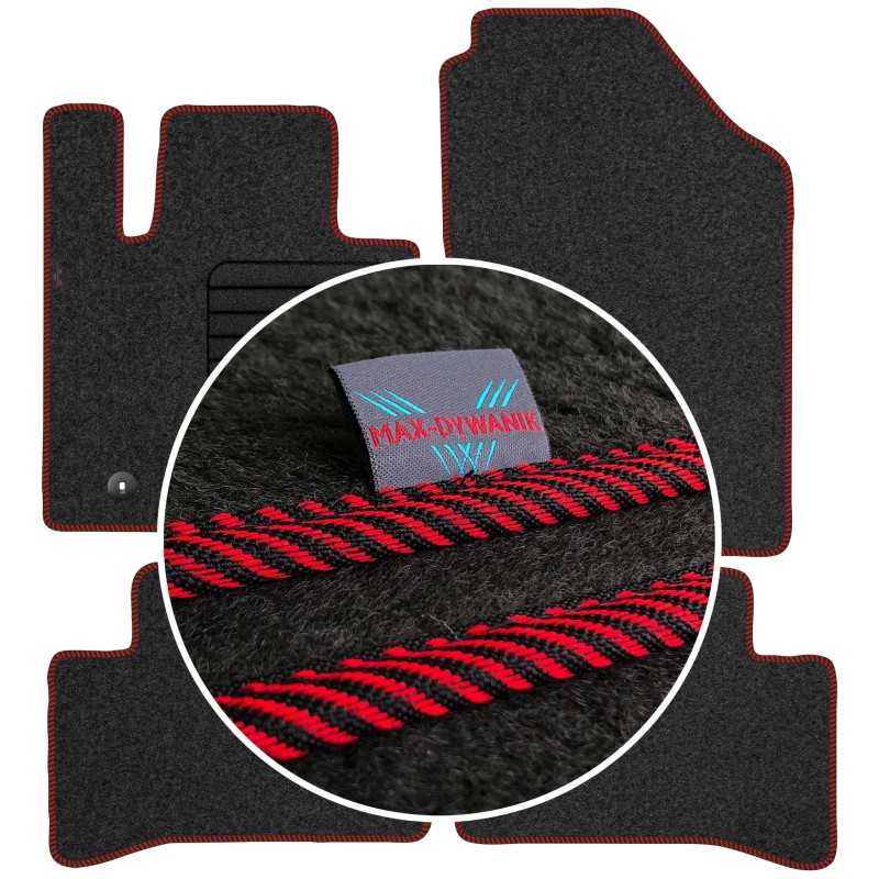 „Hyundai Tucson IV“ netinka hibridiniams 2020 m. modeliams – MAX-DYWANIK veliūriniai kilimėliai