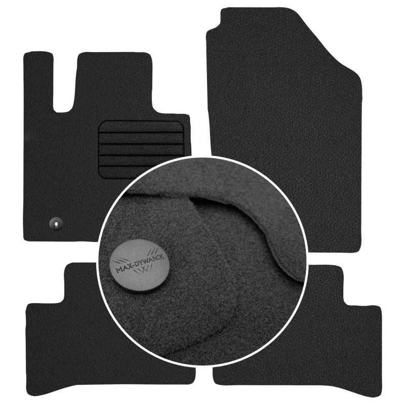 „Hyundai Tucson IV“ netinka hibridiniams 2020 m. modeliams – MAX-DYWANIK veliūriniai kilimėliai