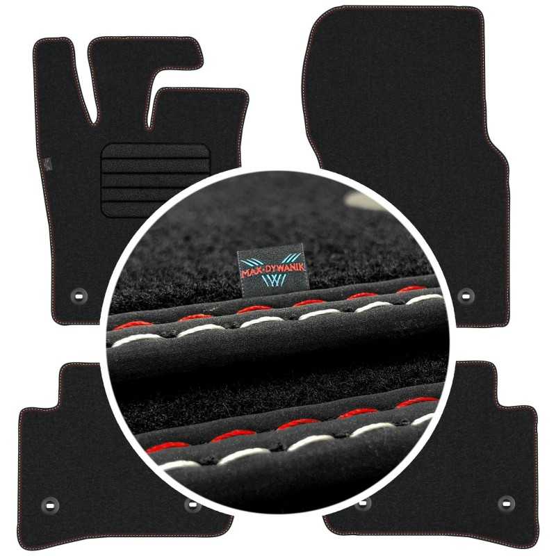 „Range Rover Velar“ 2017- (be išpjovos) veliūriniai kilimėliai MAX-DYWANIK