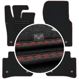 „Range Rover Velar“ 2017- (be išpjovos) veliūriniai kilimėliai MAX-DYWANIK