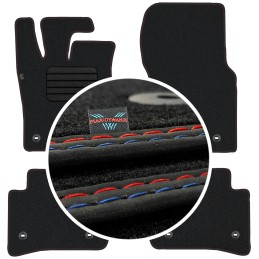 „Range Rover Velar“ 2017- (be išpjovos) veliūriniai kilimėliai MAX-DYWANIK