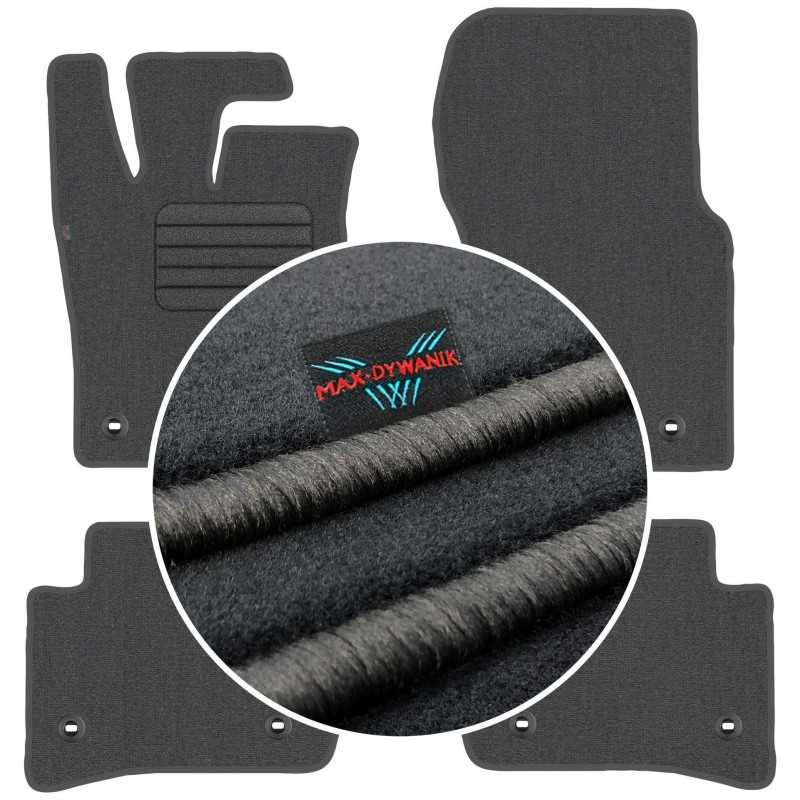 „Range Rover Velar“ 2017- (be išpjovos) veliūriniai kilimėliai MAX-DYWANIK