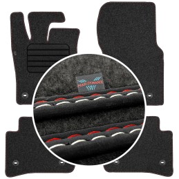 „Range Rover Velar“ 2017- (be išpjovos) veliūriniai kilimėliai MAX-DYWANIK