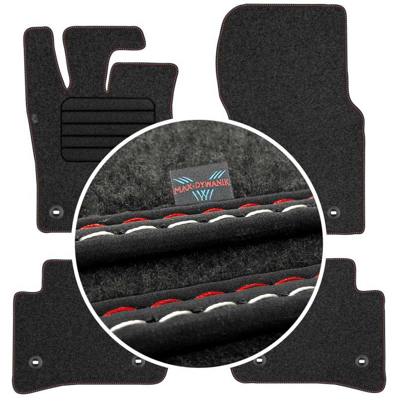„Range Rover Velar“ 2017- (be išpjovos) veliūriniai kilimėliai MAX-DYWANIK