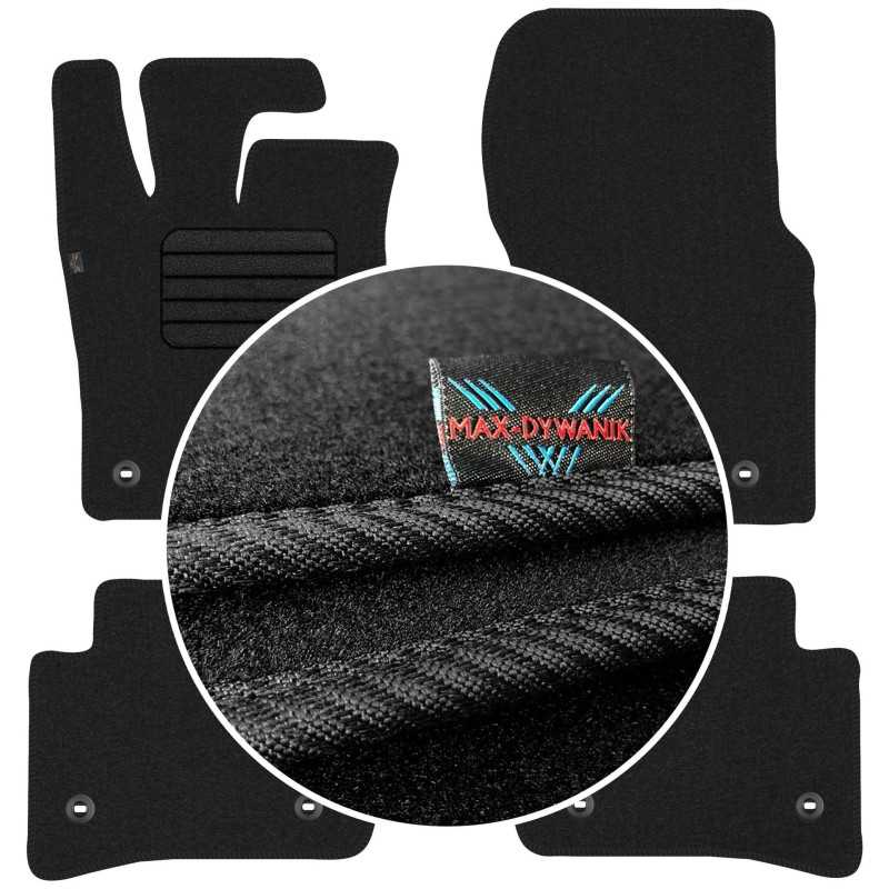 „Range Rover Velar“ 2017- (be išpjovos) veliūriniai kilimėliai MAX-DYWANIK