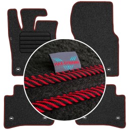 „Range Rover Velar“ 2017- (be išpjovos) veliūriniai kilimėliai MAX-DYWANIK