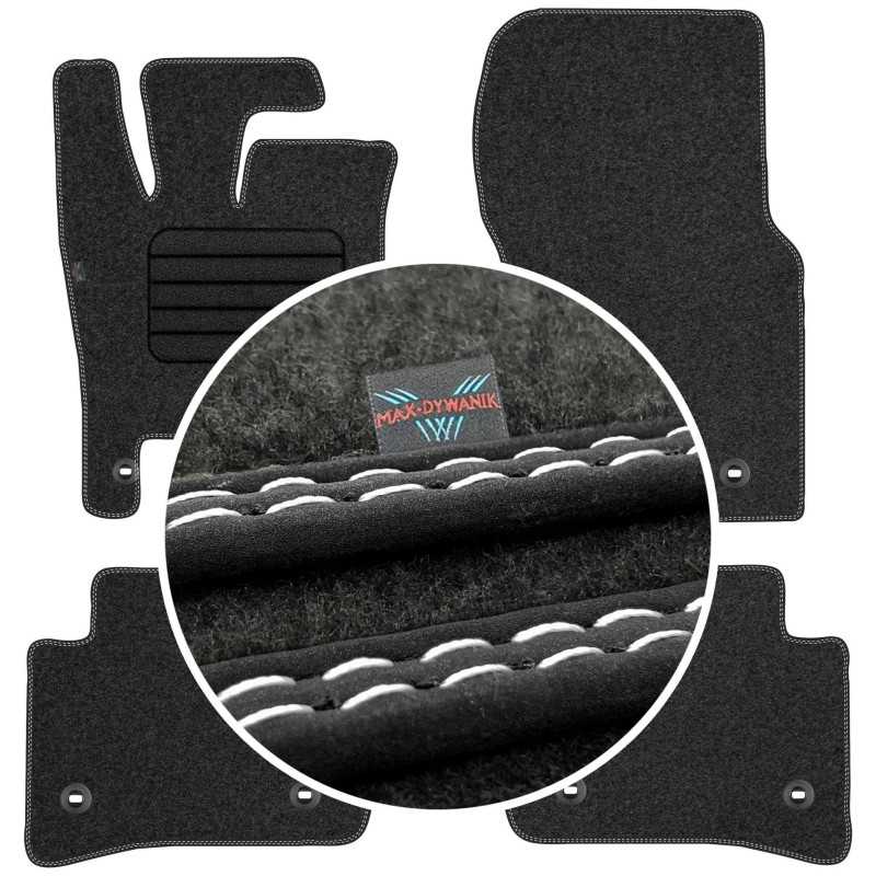 „Range Rover Velar“ 2017- (su išpjova) veliūriniai kilimėliai MAX-MAT