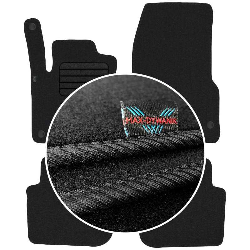 „Smart Forfour I“ 2004–2006 m. veliūriniai kilimėliai MAX-DYWANIK