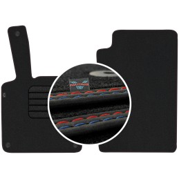 „Smart Fortwo II“ 2007–2013 m. veliūriniai kilimėliai MAX-MAT