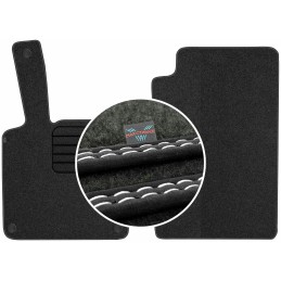 „Smart Fortwo II“ 2007–2013 m. veliūriniai kilimėliai MAX-MAT