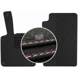 „Smart Fortwo II“ 2007–2013 m. veliūriniai kilimėliai MAX-MAT