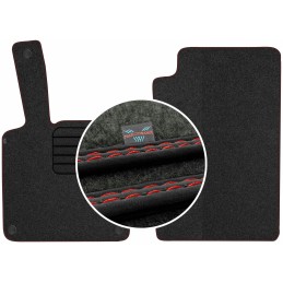 „Smart Fortwo II“ 2007–2013 m. veliūriniai kilimėliai MAX-MAT