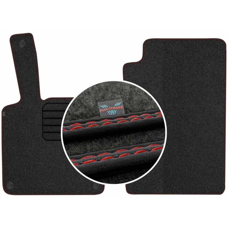 „Smart Fortwo II“ 2007–2013 m. veliūriniai kilimėliai MAX-MAT