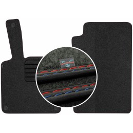 „Smart Fortwo II“ 2007–2013 m. veliūriniai kilimėliai MAX-MAT