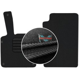 „Smart Fortwo II“ 2007–2013 m. veliūriniai kilimėliai MAX-MAT