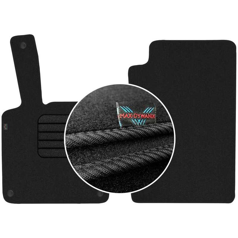 „Smart Fortwo II“ 2007–2013 m. veliūriniai kilimėliai MAX-MAT