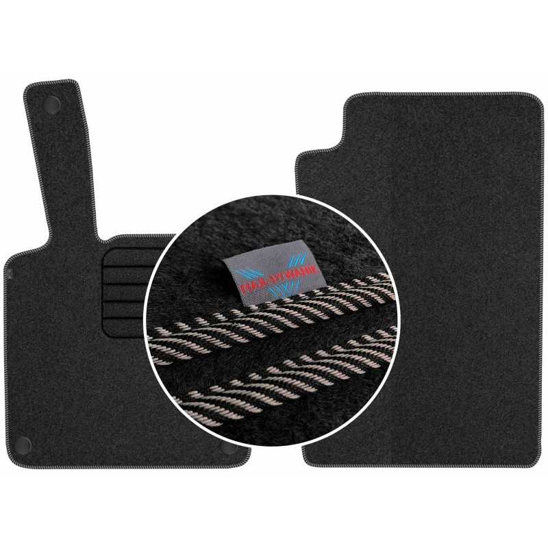 „Smart Fortwo II“ 2007–2013 m. veliūriniai kilimėliai MAX-MAT