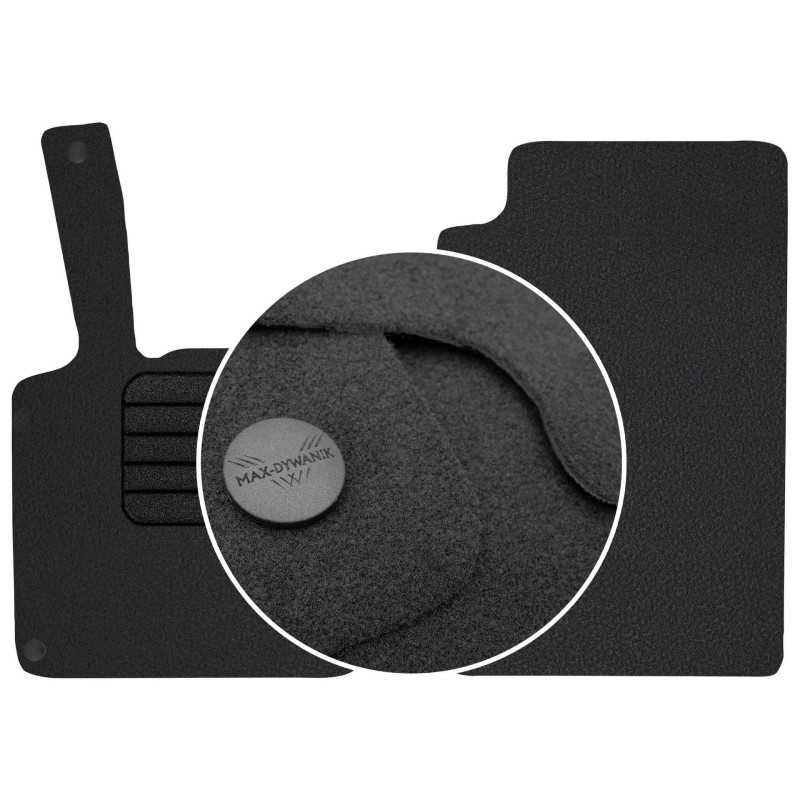 „Smart Fortwo II“ 2007–2013 m. veliūriniai kilimėliai MAX-MAT