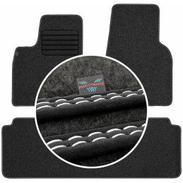 „Tesla S“ 2012 m. – MAX-DRYMAT veliūriniai kilimėliai