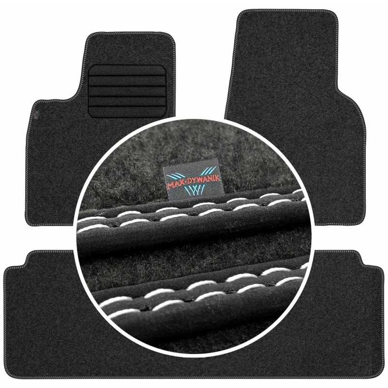 „Tesla S“ 2012 m. – MAX-DRYMAT veliūriniai kilimėliai