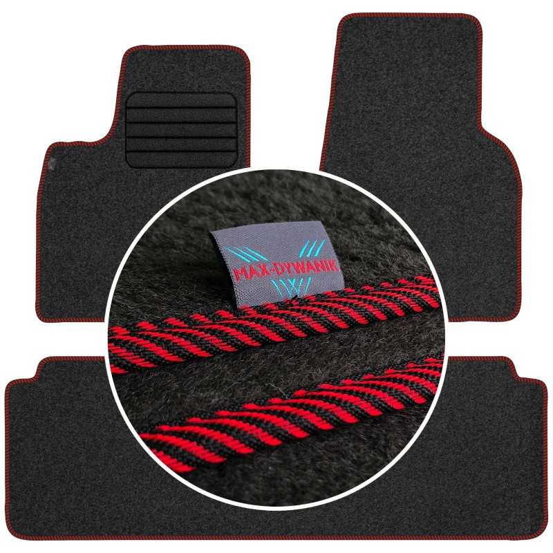 „Tesla S“ 2012 m. – MAX-DRYMAT veliūriniai kilimėliai