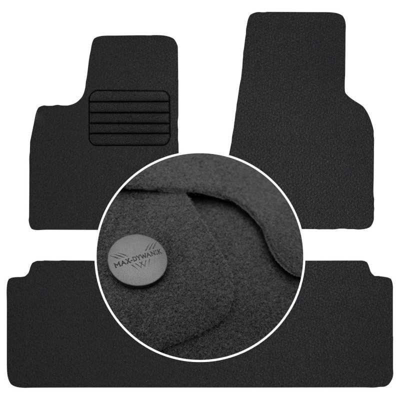 „Tesla S“ 2012 m. – MAX-DRYMAT veliūriniai kilimėliai