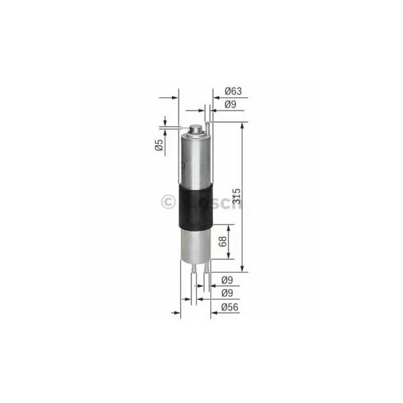 0450905952 BOSCH kuro filtras