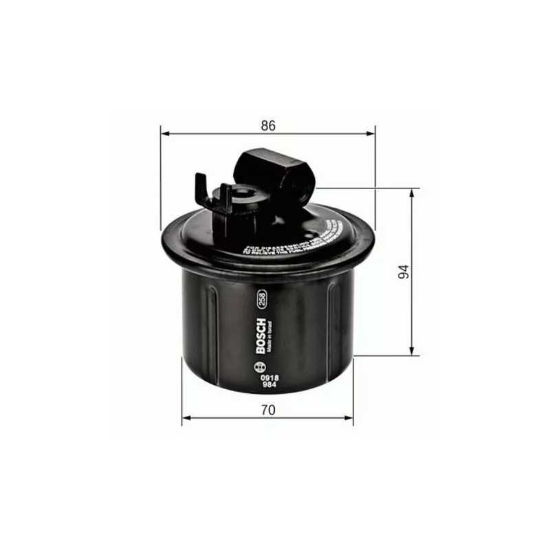 0986450104 BOSCH kuro filtras