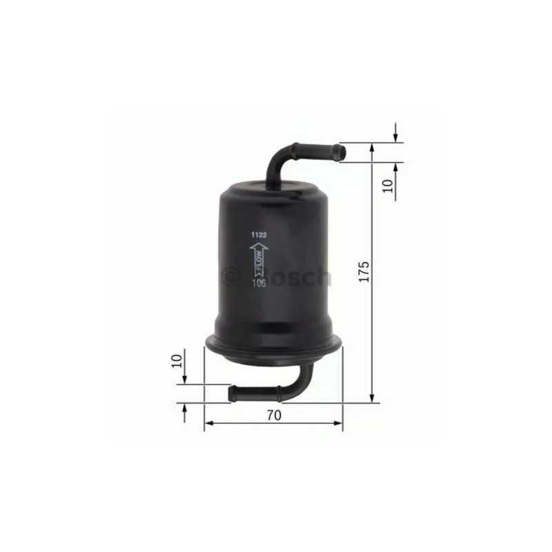 0986450108 BOSCH kuro filtras