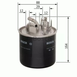 0986450509 BOSCH kuro filtras