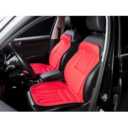 AKCENT 1+1 ortopedinis profiliuotas kilimėlis – raudonas – AUTODEKOR-100002