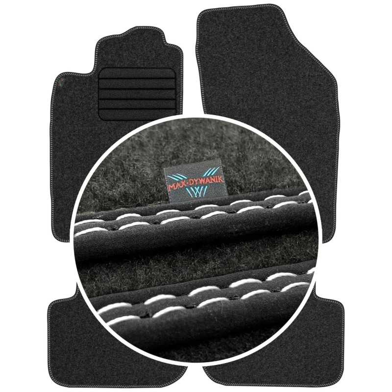 Alfa Romeo 147 2000-2010 Veliūriniai kilimėliai MAX-MAT