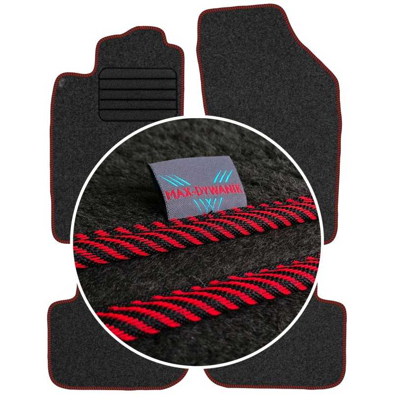 Alfa Romeo 147 2000-2010 Veliūriniai kilimėliai MAX-MAT