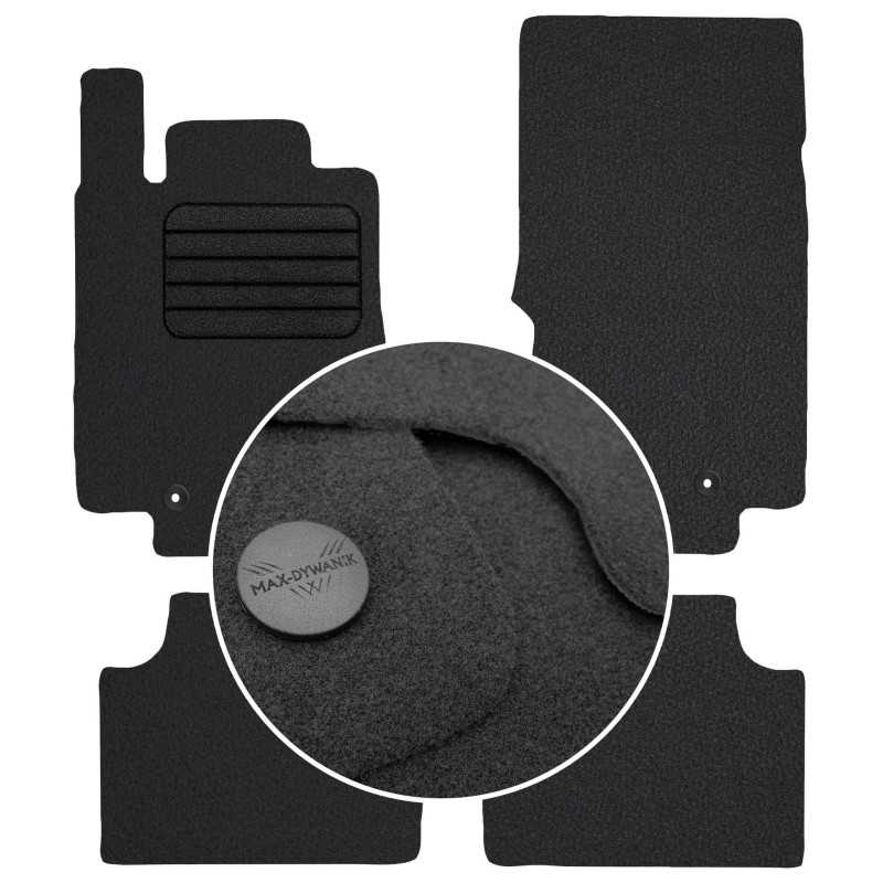 Alfa Romeo Giulia Q4 2016- Veliūriniai kilimėliai MAX-DYWANIK