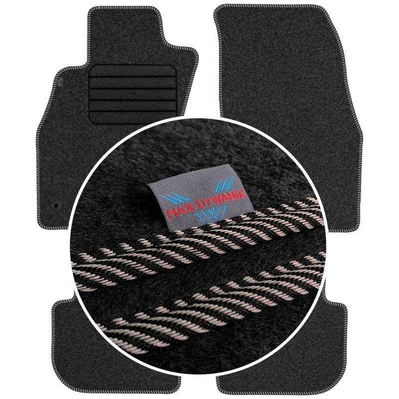 Alfa Romeo Mito 2008-2018 Veliūriniai kilimėliai MAX-MAT