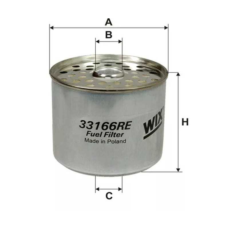 33166RE WIX kuro filtras