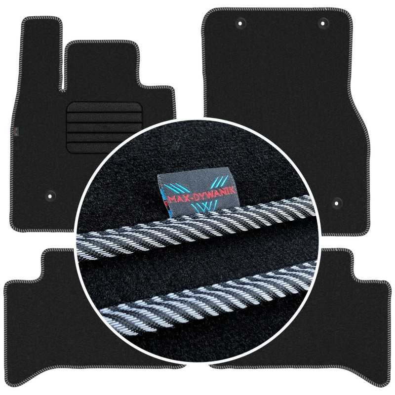 Alfa Romeo Stelvio 2016 - Veliūriniai kilimėliai MAX-MAT