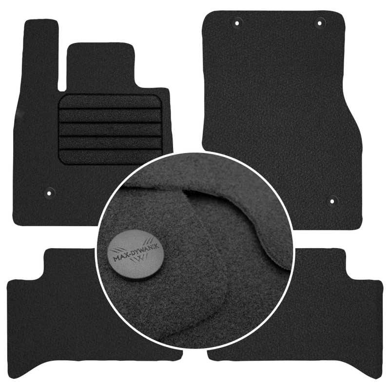 Alfa Romeo Stelvio 2016 - Veliūriniai kilimėliai MAX-MAT