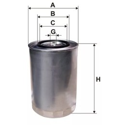 95028E WIX kuro filtras