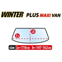 Apsauga nuo šalčio priekiniam stiklui – „Winter Plus Maxi Van“ – Kegel-Błażusiak 5-3310-246-4010
