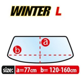 Apsauga nuo šalčio priekiniam stiklui – Žieminė L – Kegel-Błażusiak 5-3302-246-4010