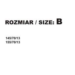 Atsarginio rato gaubtas - B dydis - AUTODEKOR-100007