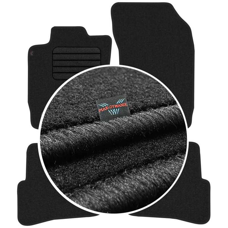 Audi A1 2010-2018 Veliūriniai kilimėliai MAX-MAT