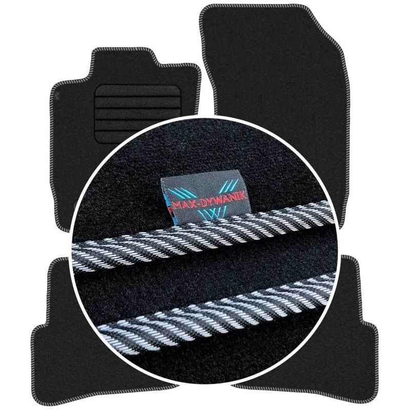 Audi A1 2010-2018 Veliūriniai kilimėliai MAX-MAT