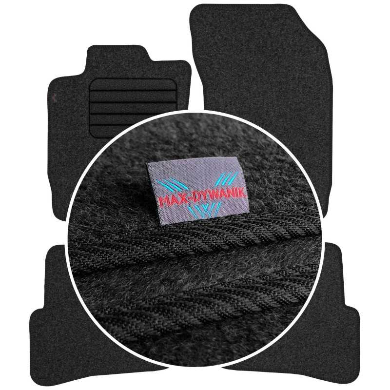 Audi A1 2010-2018 Veliūriniai kilimėliai MAX-MAT