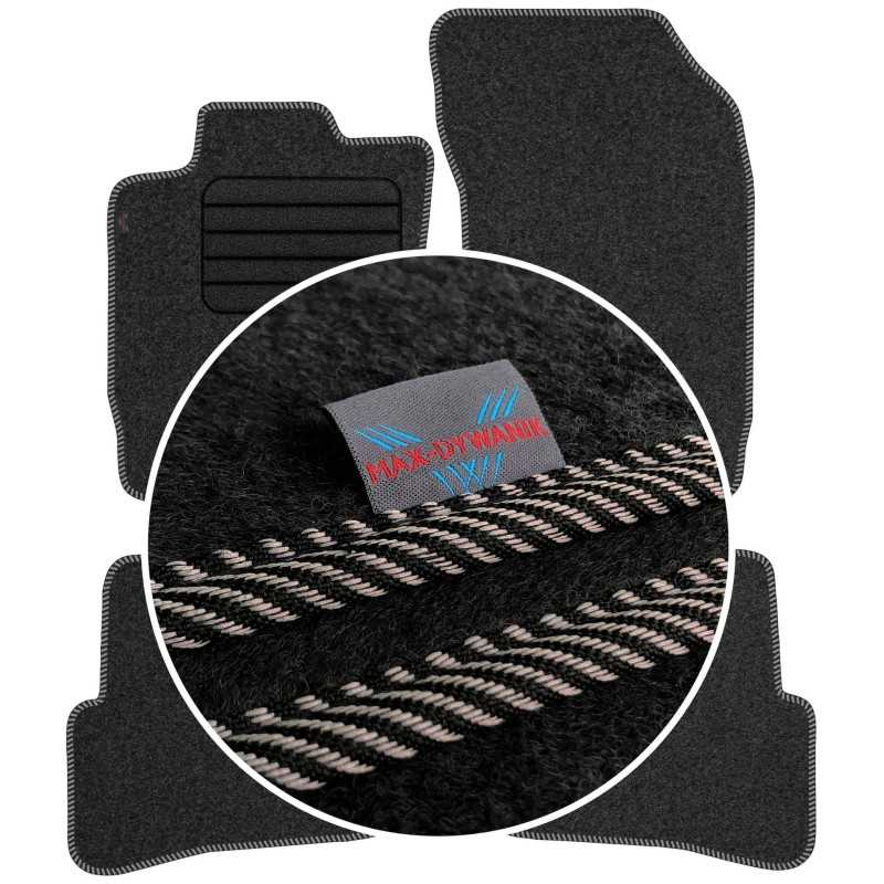 Audi A1 2010-2018 Veliūriniai kilimėliai MAX-MAT