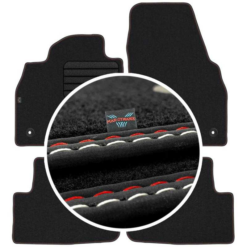 Audi A1 II 2017- Veliūriniai kilimėliai MAX-DYWANIK